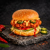 Fiery Chicken Burger